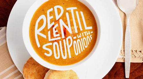 Red Lentil Soup with Onions