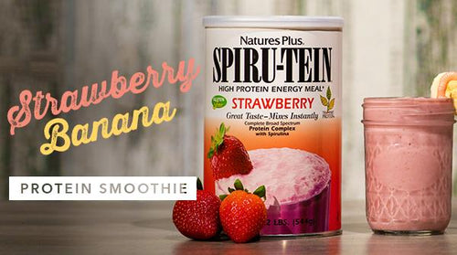 Strawberry Banana Protein Smoothie