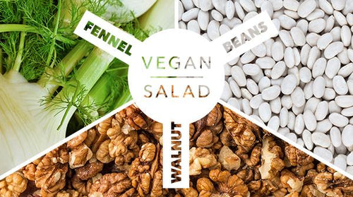 Vegan Fennel, White Bean and Walnut Salad