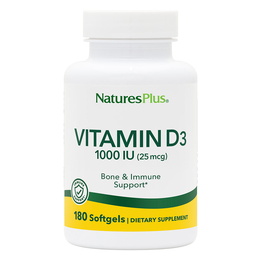 Vitamin D3 1000 IU Softgels