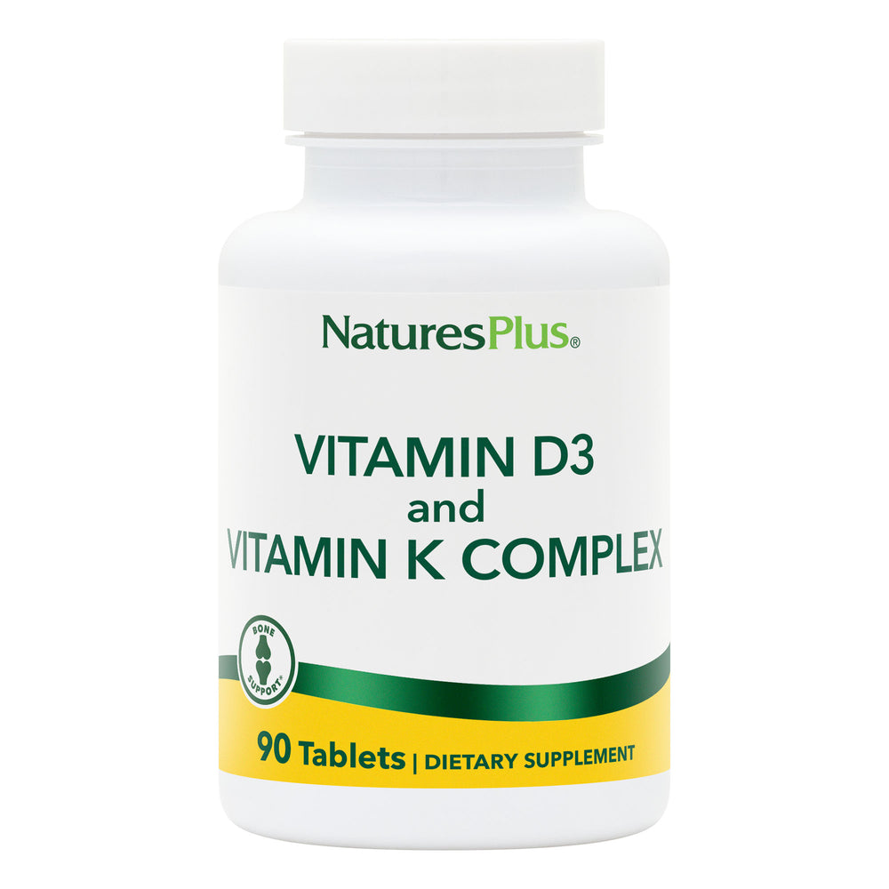 NaturesPlus Vitamins D3 & K2