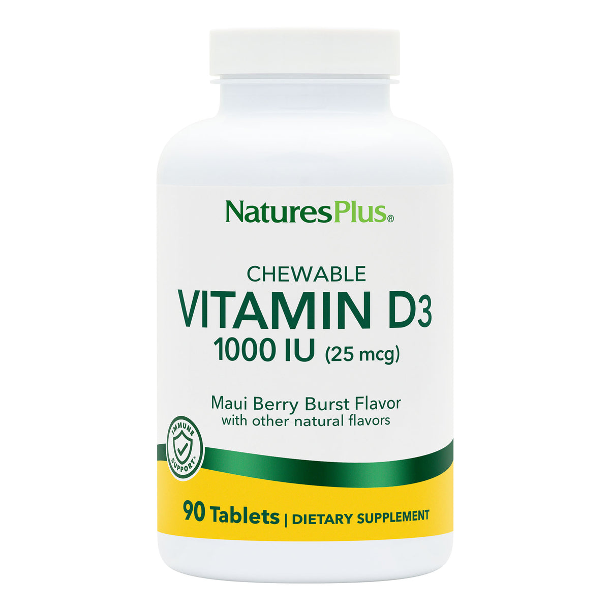 product image of Adults Chewable Vitamin D3 1000 IU containing 90 Count