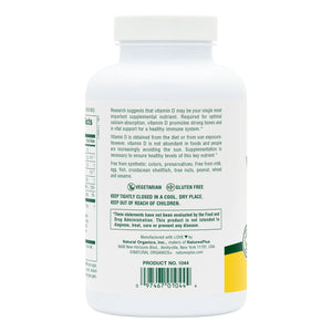 Second side product image of Adults Chewable Vitamin D3 1000 IU containing 90 Count