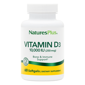 Vitamin D3 10,000 IU Softgels - 60 Count