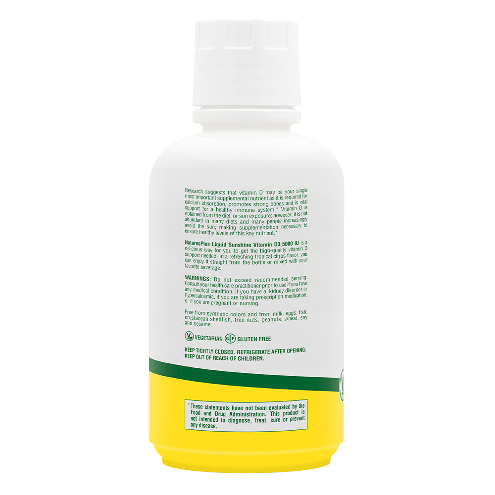 product image of Liquid Sunshine Vitamin D3 containing 16 FL OZ