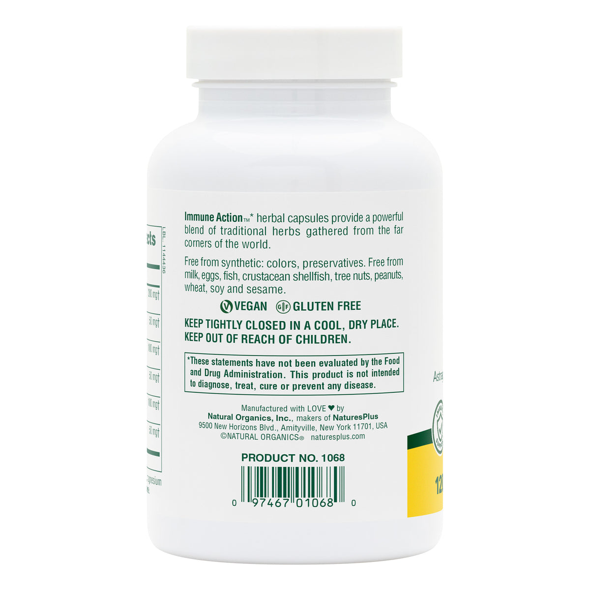 product image of Immune Action™ Capsules containing 120 Count