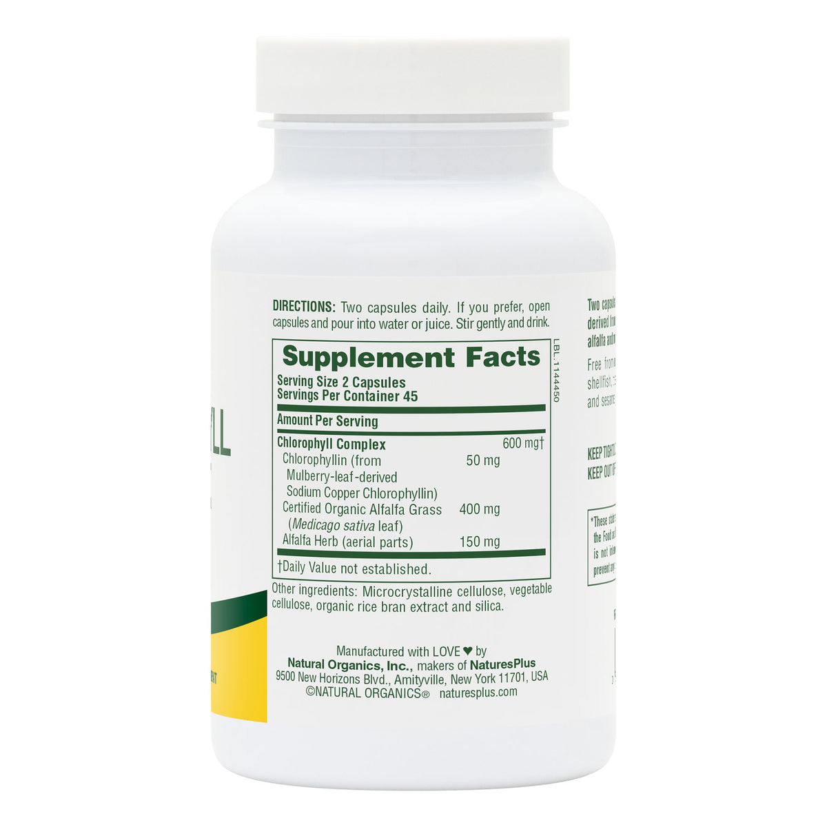 product image of Chlorophyll Complex Capsules containing 90 Count