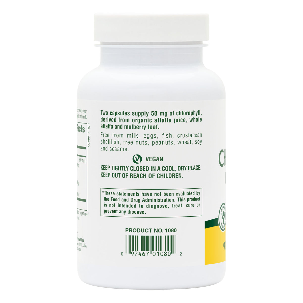 product image of Chlorophyll Complex Capsules containing 90 Count