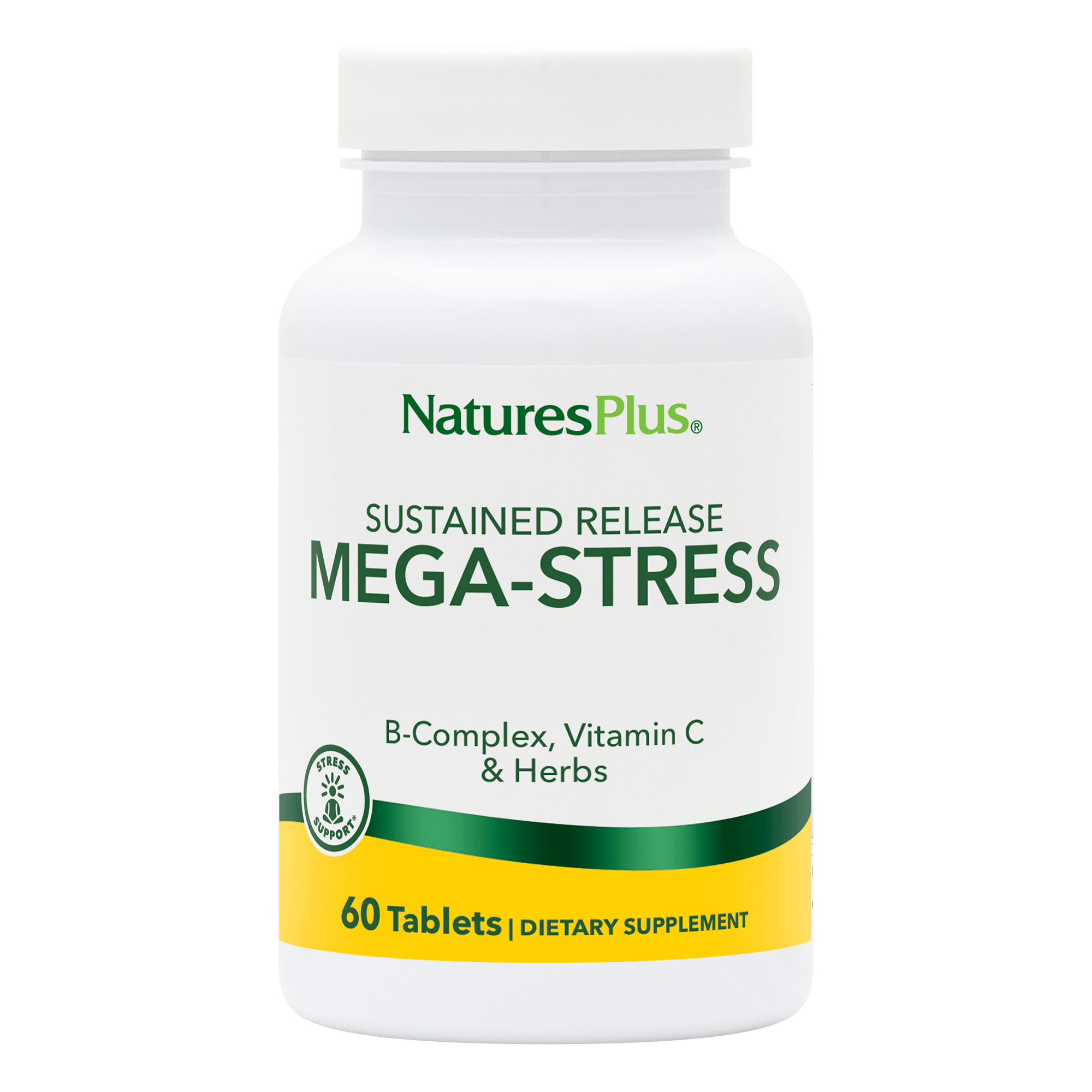 Mega-Stress Complex Sustained Release Tablets - 60 Count