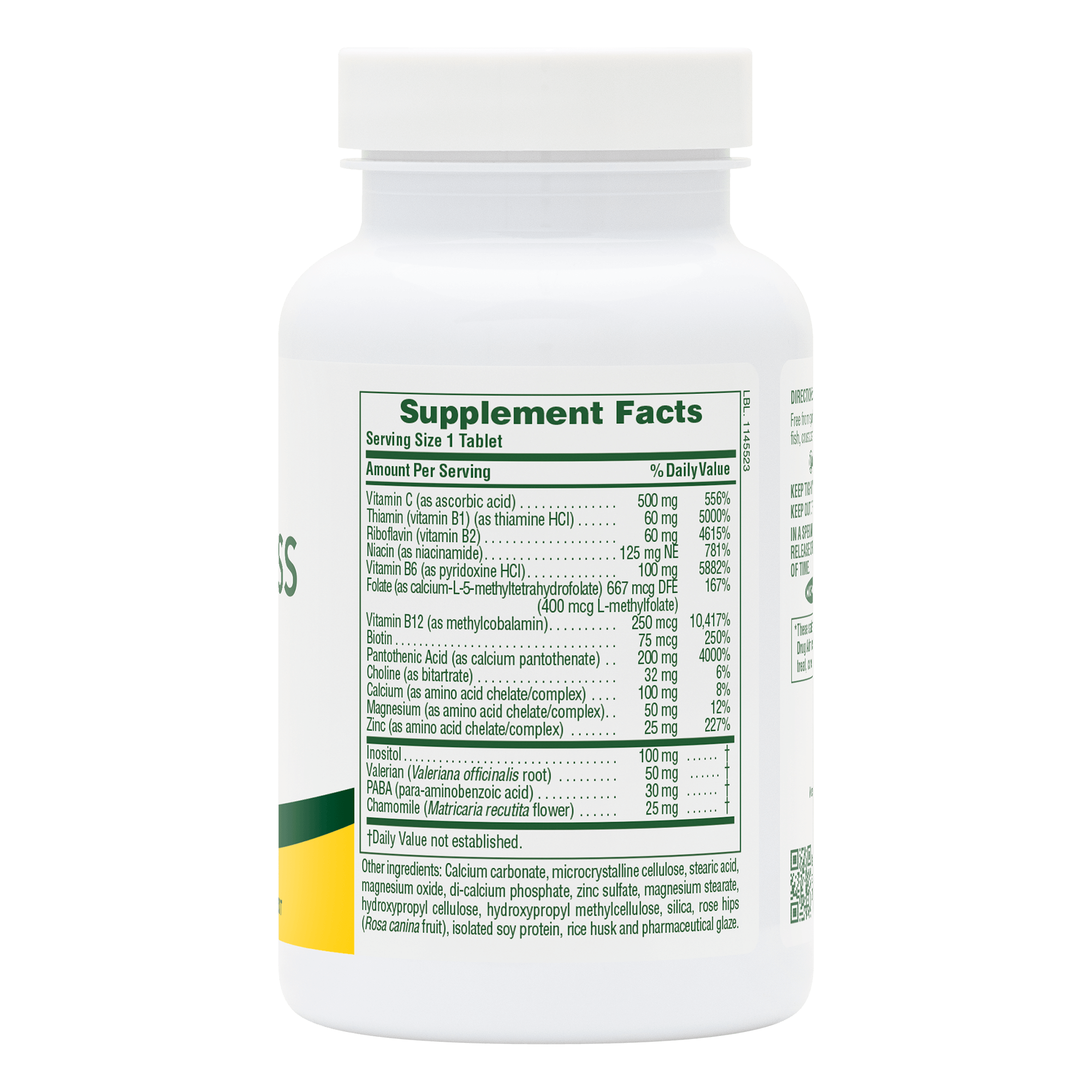 Mega-Stress Complex Sustained Release Tablets - 60 Count