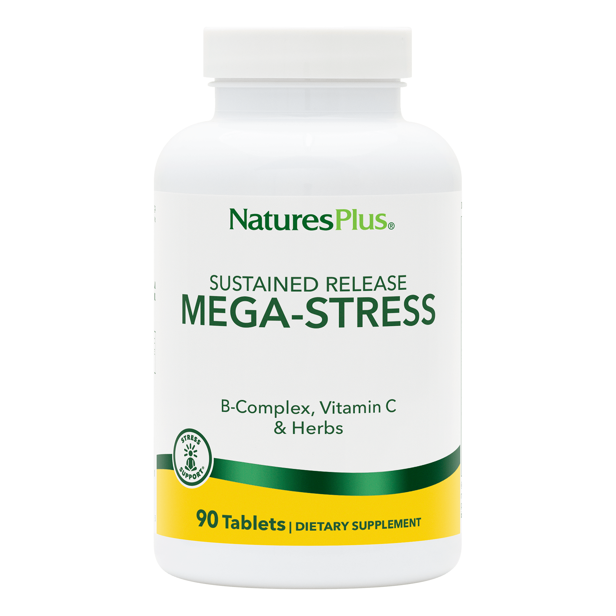 Mega-Stress Complex Sustained Release Tablets - 90 Count