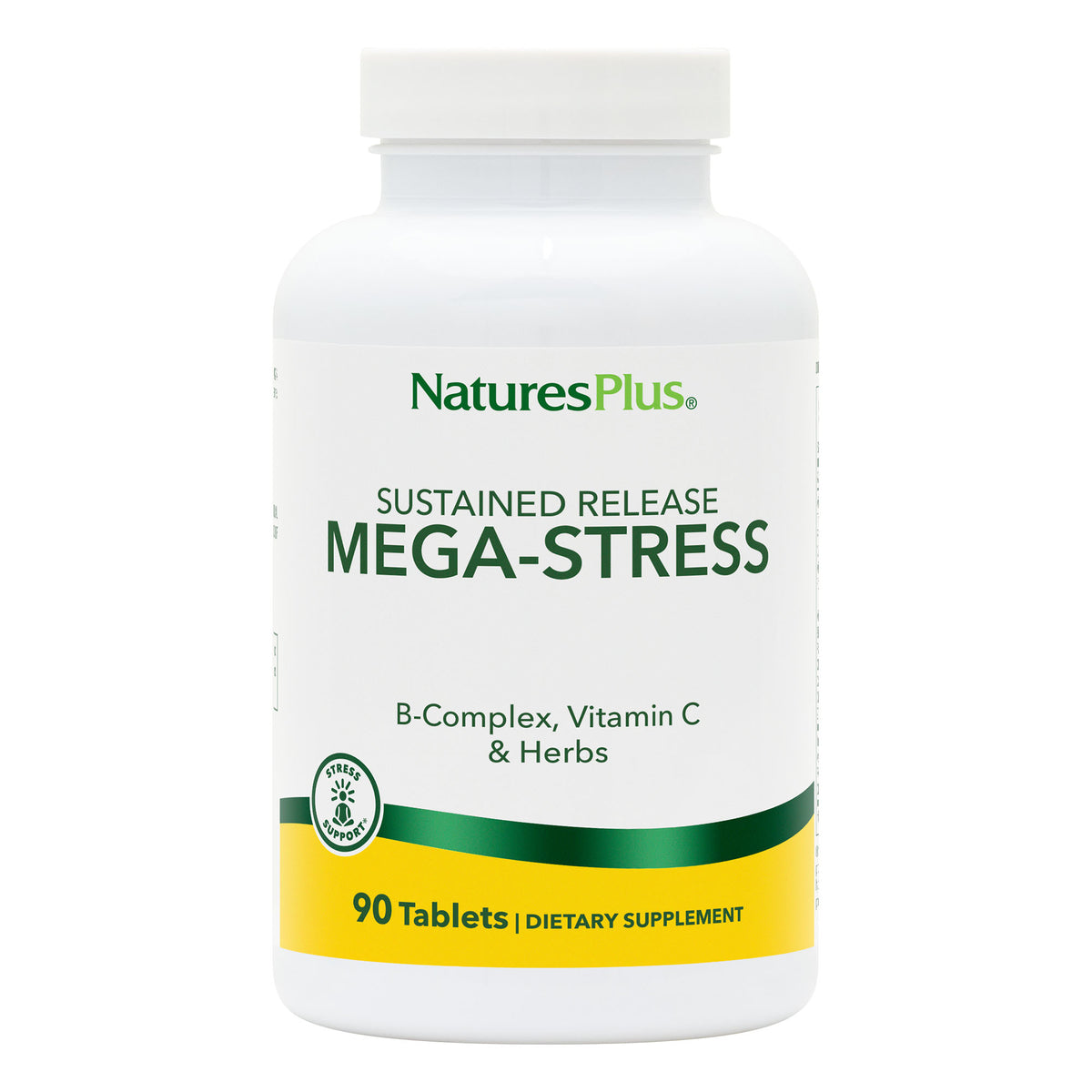 product image of Mega-Stress Complex Sustained Release Tablets containing 90 Count