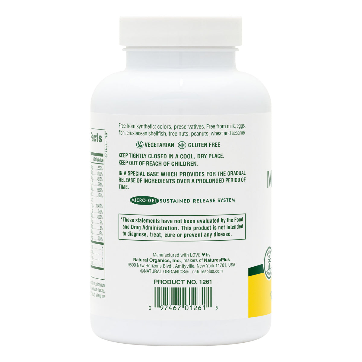 product image of Mega-Stress Complex Sustained Release Tablets containing 90 Count