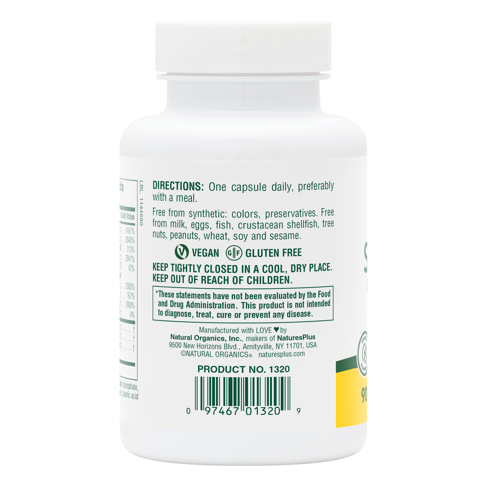 Super B-50 Capsules - 90 Count