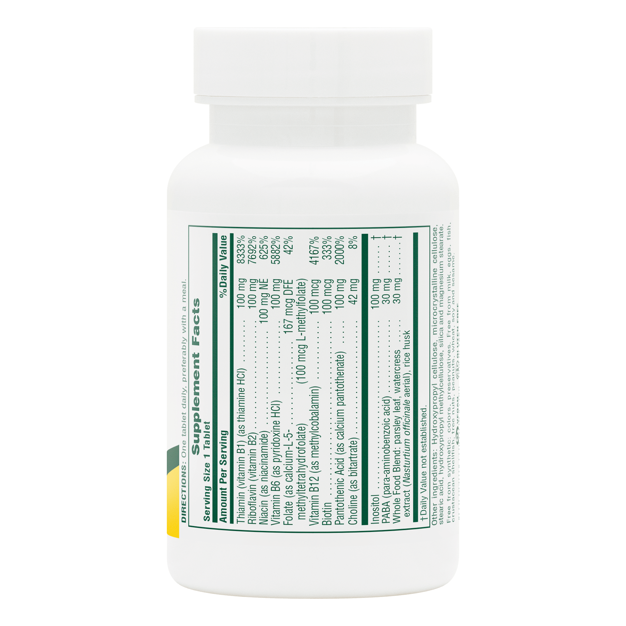Mega B-100 Sustained Release Tablets - 60 Count