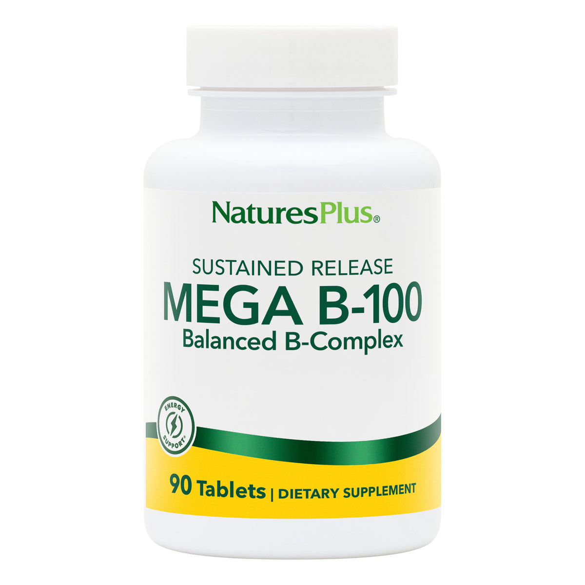 product image of Mega B-100 Sustained Release Tablets containing 90 Count