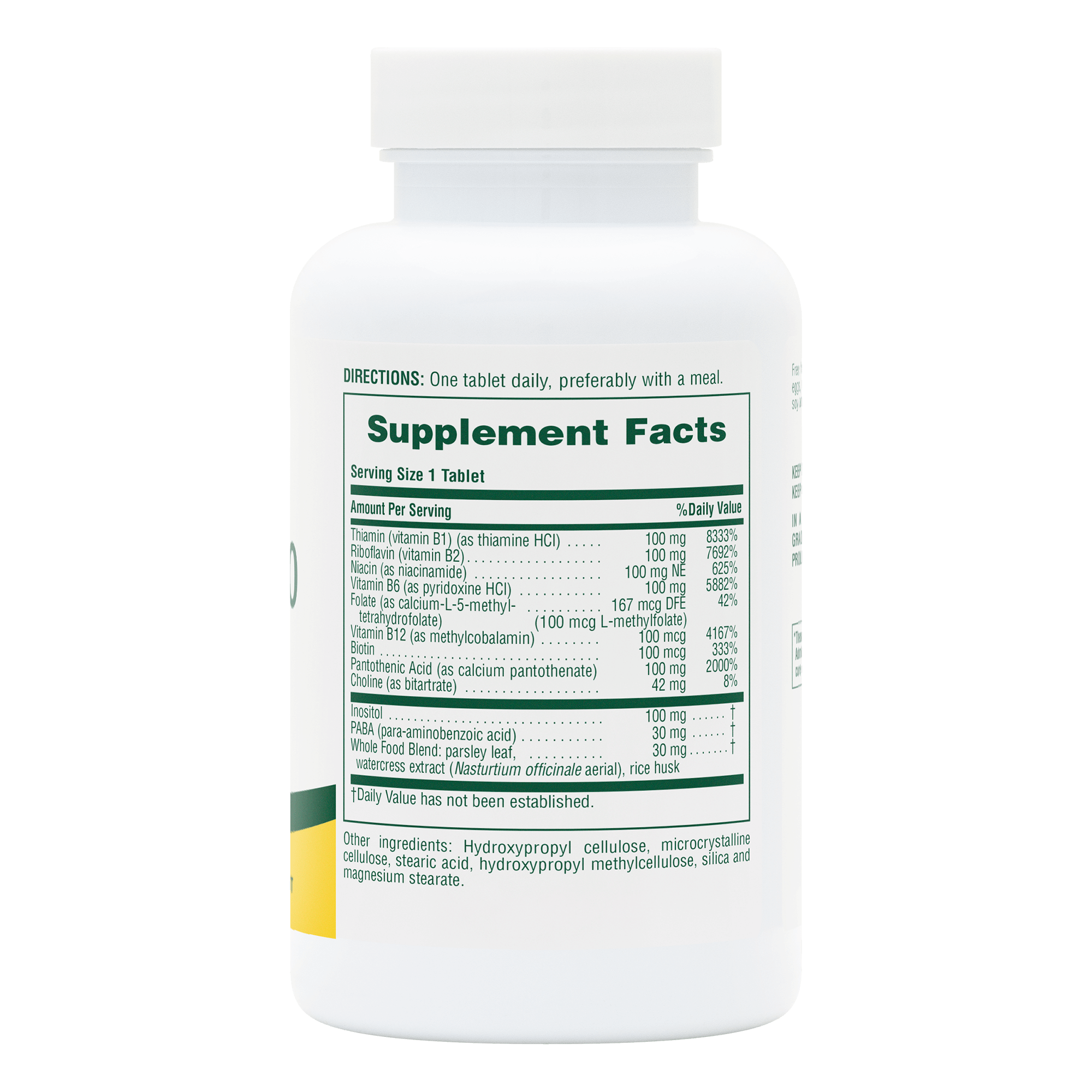 Mega B-100 Sustained Release Tablets - 90 Count