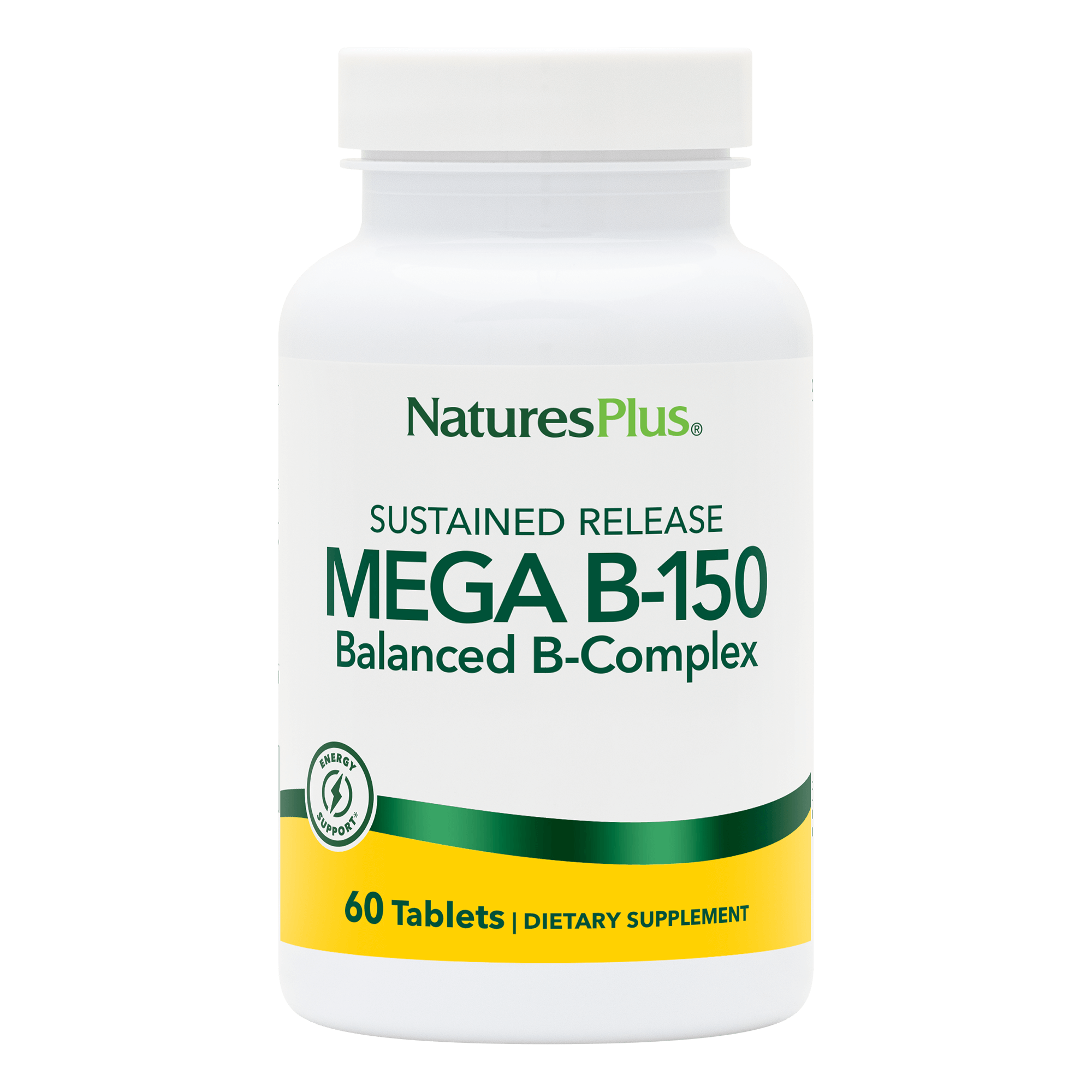 Mega B-150 Sustained Release Tablets - 60 Count