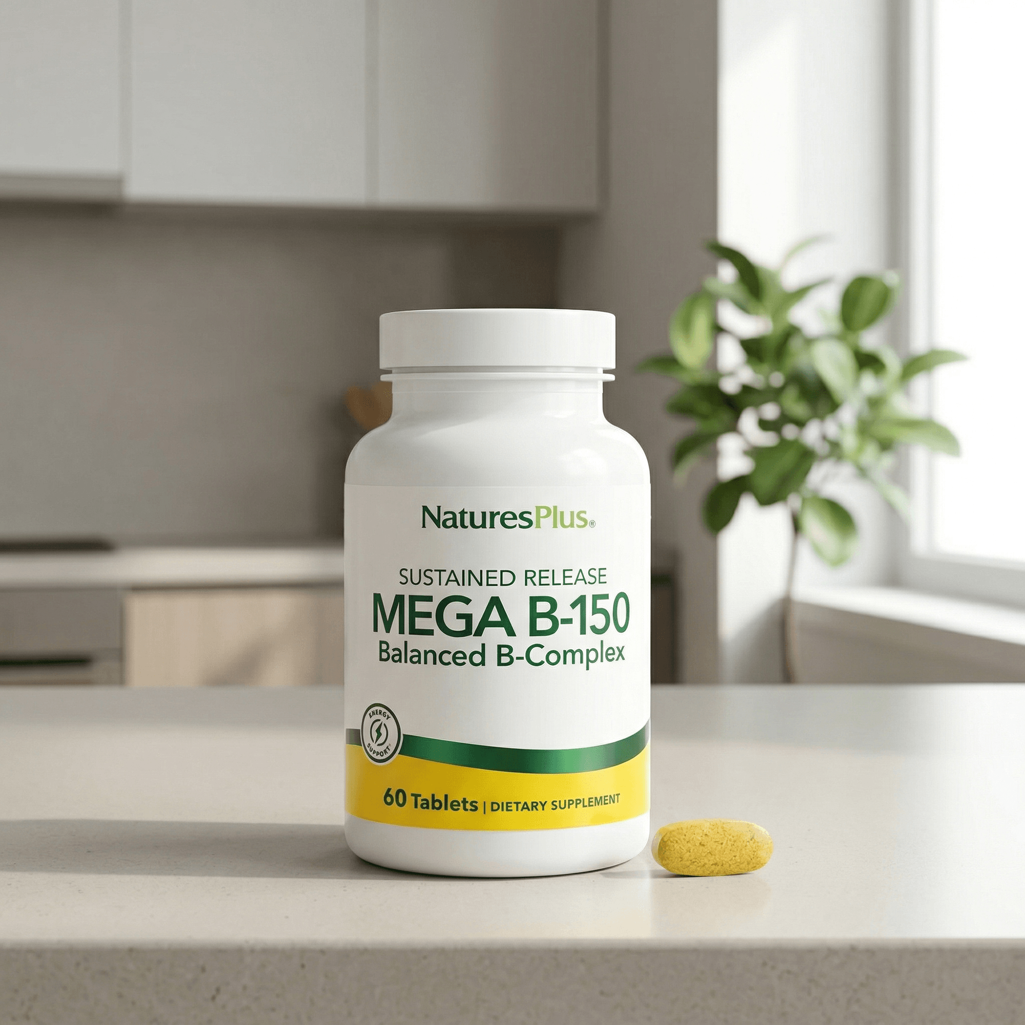 Mega B-150 Sustained Release Tablets - 60 Count