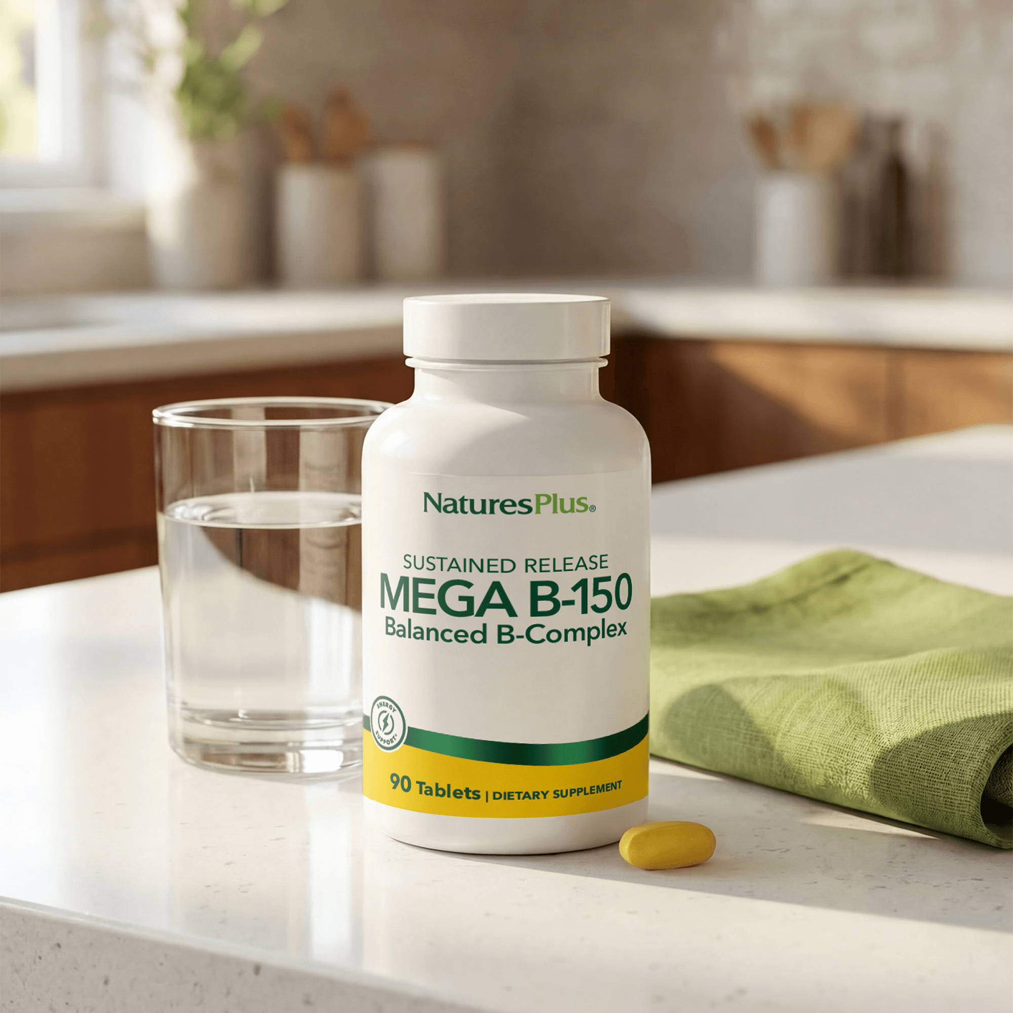 Mega B-150 Sustained Release Tablets - 90 Count