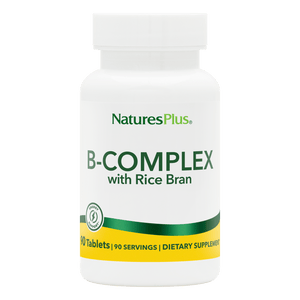B-Complex with Rice Bran Tablets - 90 Count