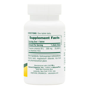 First side product image of Vitamin B1 300mg Sustained Release containing 90 Count