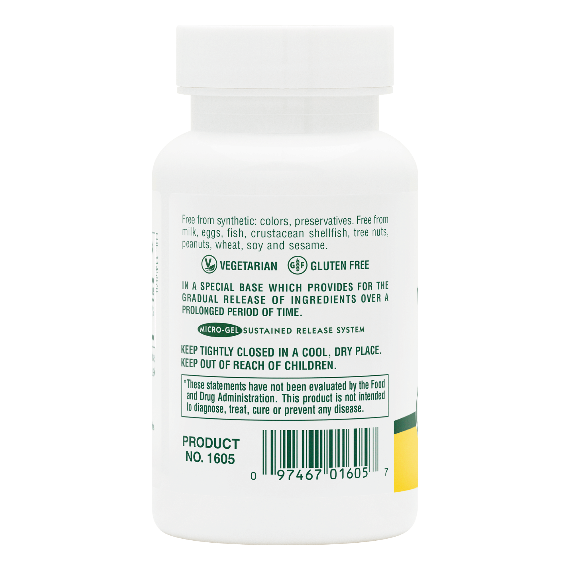 Vitamin B1 300mg Sustained Release - 90 Count