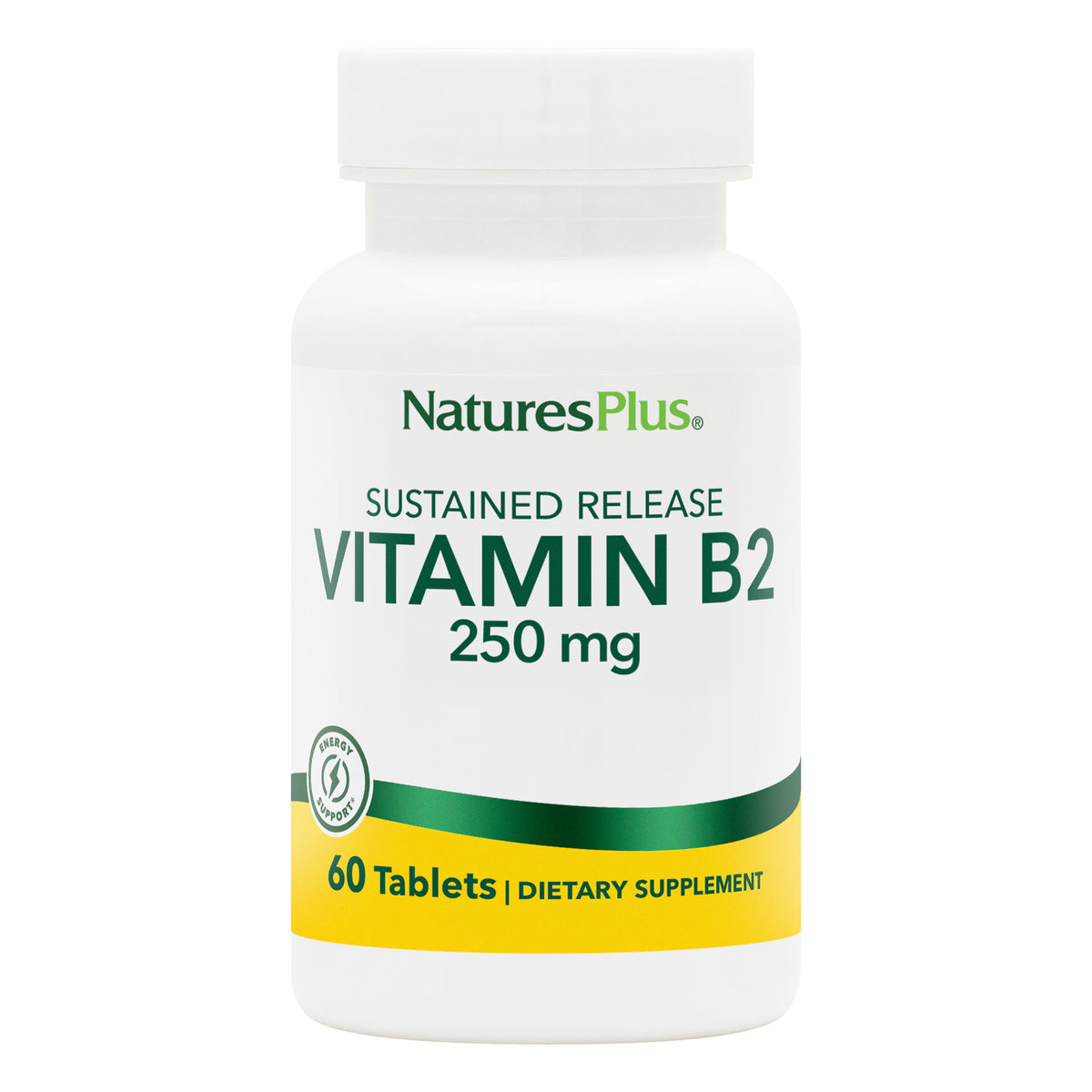 product image of Vitamin B2 250 mg Sustained Release Tablets containing 60 Count