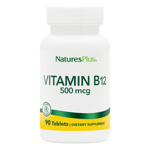 Vitamin B12 500 mcg Tablets - 90 Count
