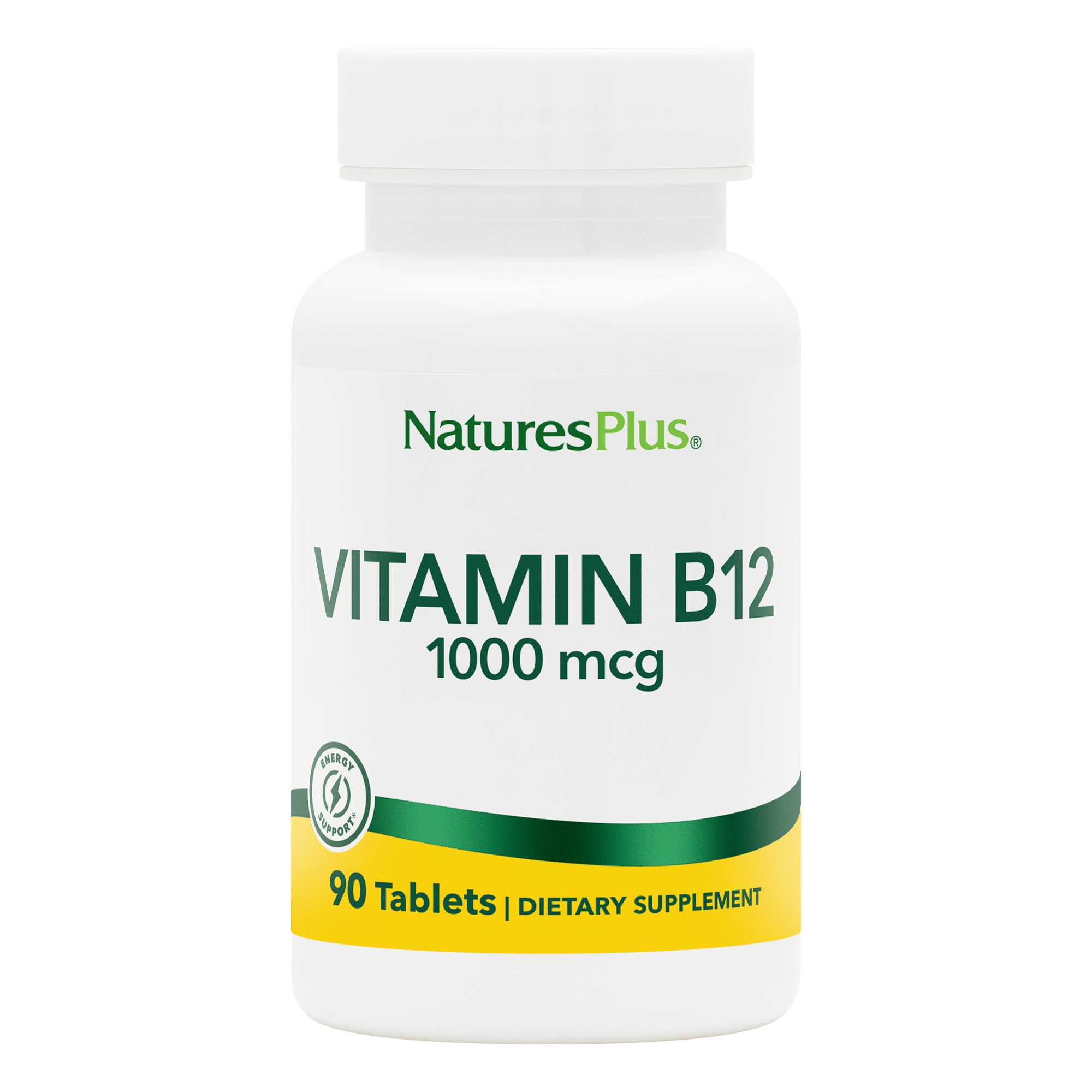 Vitamin B12 1000 mcg Tablets - 90 Count