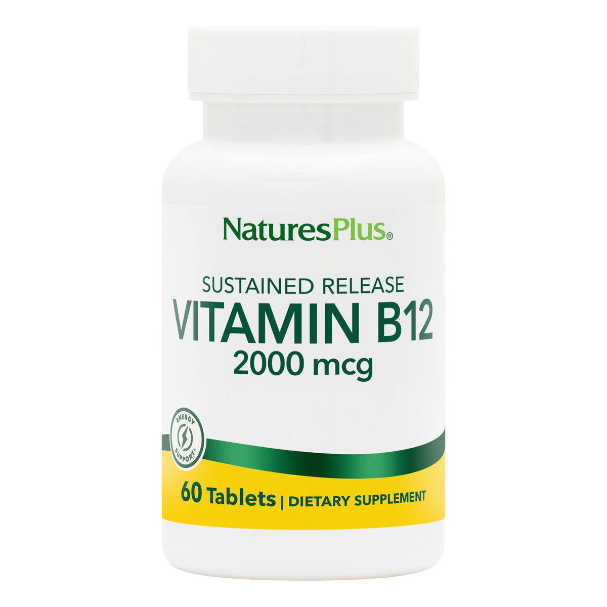 product image of Vitamin B12 2000 mcg Sustained Release Tablets containing 60 Count