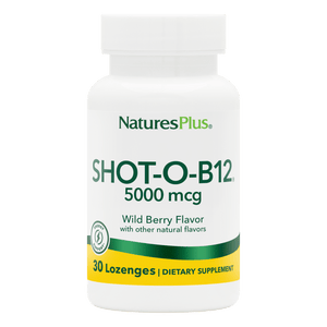 Shot-O-B12 5000mcg Lozenges - 30 Count