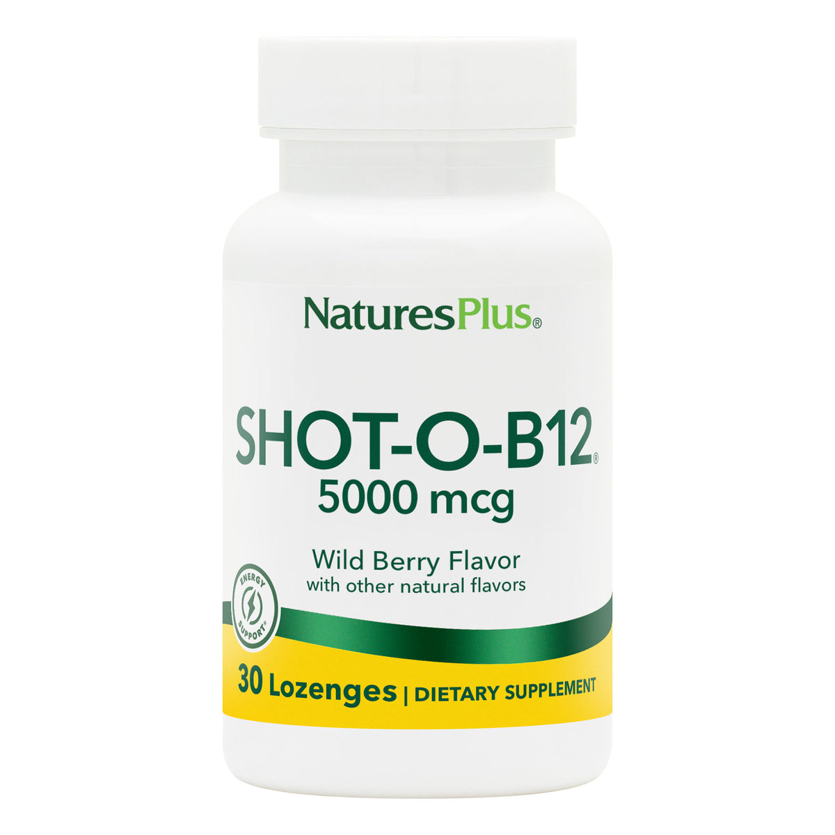 product image of Shot-O-B12 5000mcg Lozenges containing 30 Count