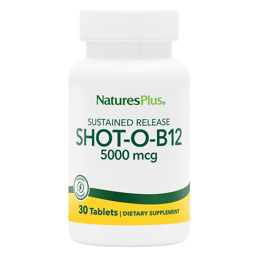 Shot-O-B12® 5000 mcg Sustained Release Tablets