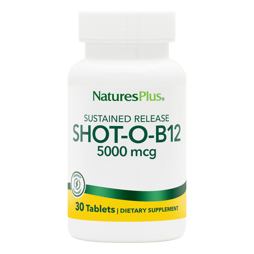 Shot-O-B12® 5000 mcg Sustained Release Tablets