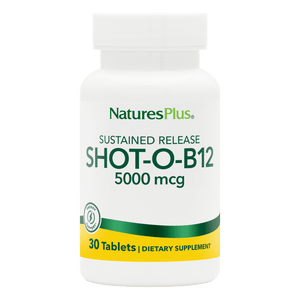 Shot-O-B12® 5000 mcg Sustained Release Tablets - 30 Count