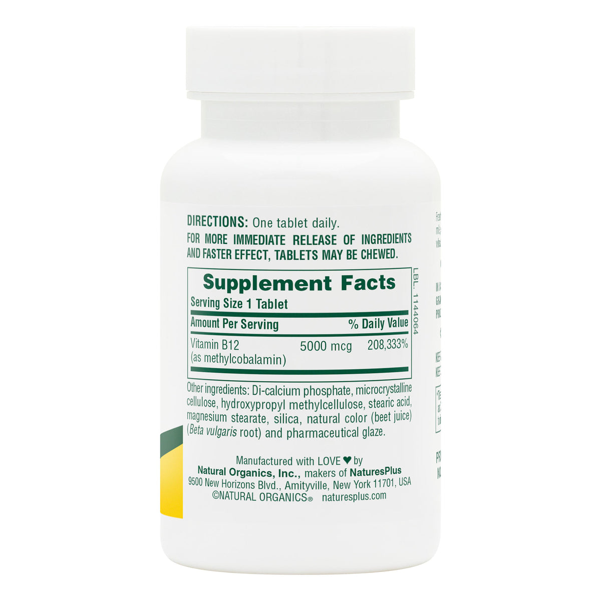 product image of Shot-O-B12® 5000 mcg Sustained Release Tablets containing 30 Count