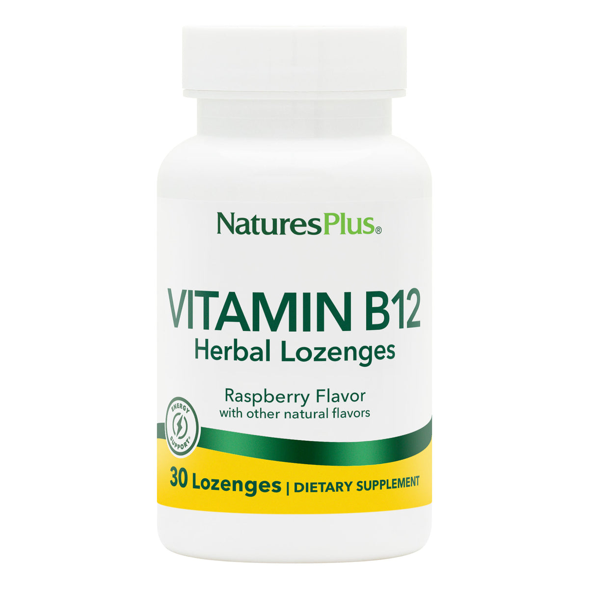 product image of Vitamin B12 1000 mcg Herbal Lozenges containing 30 Count