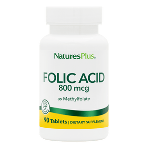 Folic Acid 800 mcg Tablets - 90 Count