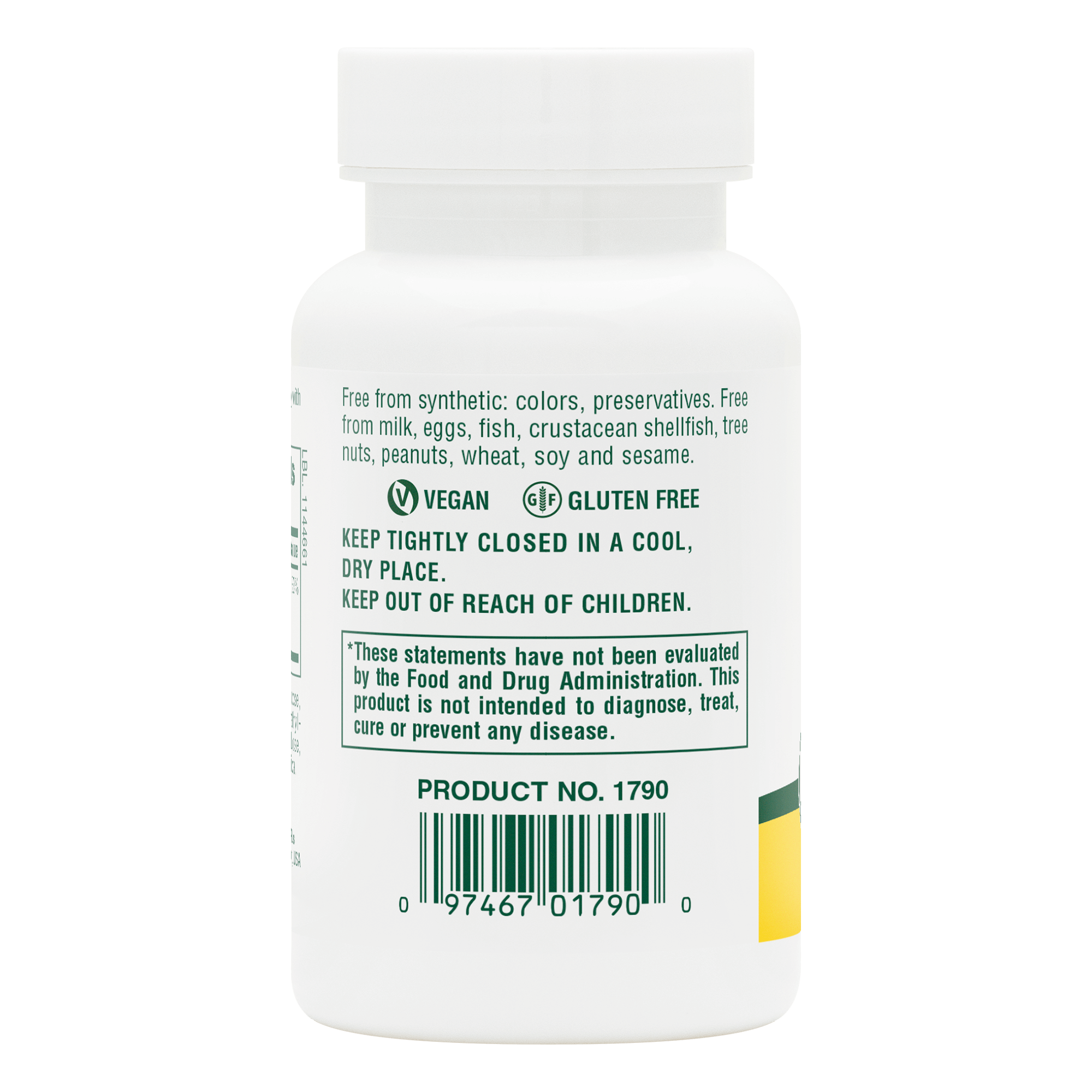 Folic Acid 800 mcg Tablets - 90 Count