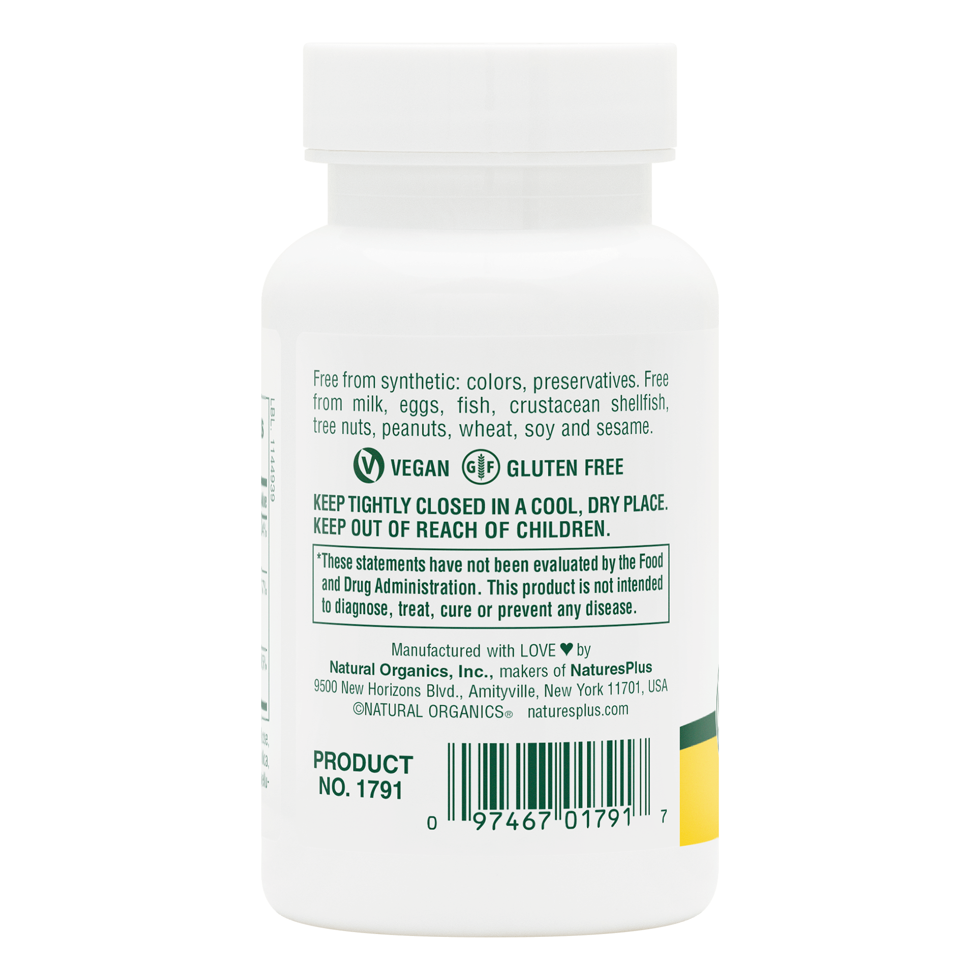 Folic Acid Hearts - 90 Count