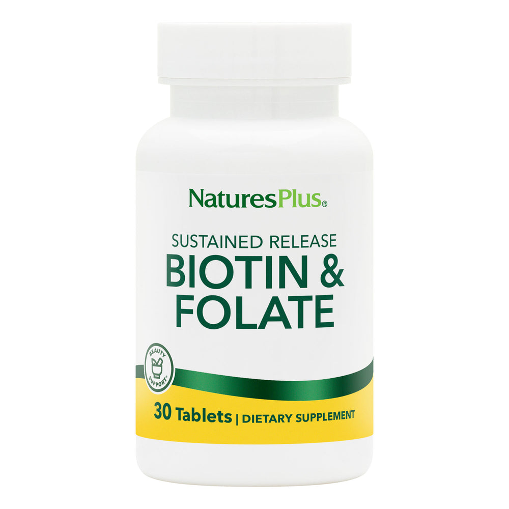 Biotin & Folic Acid (Folate) Sustained Release Tablets