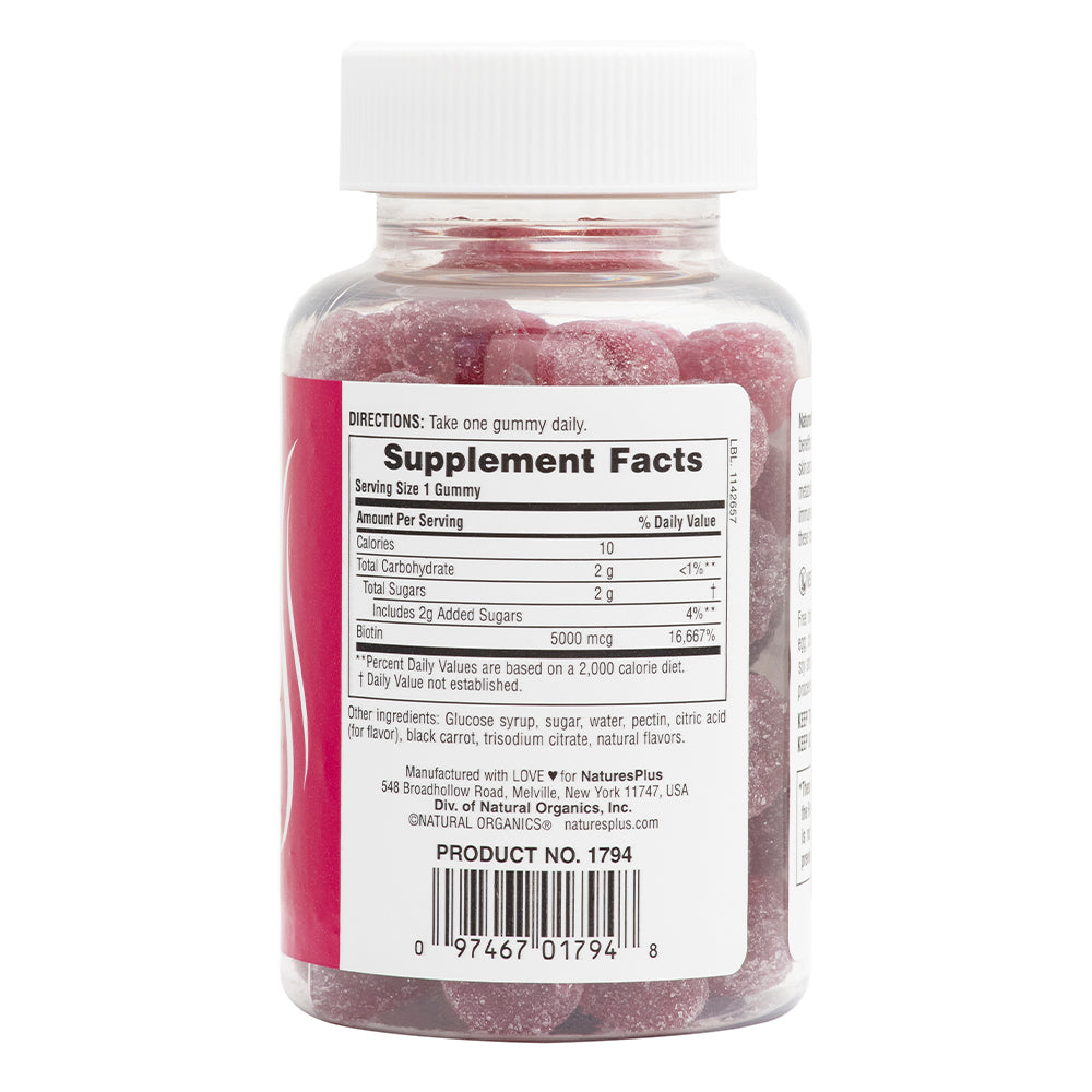 product image of Gummies Biotin containing 60 Count