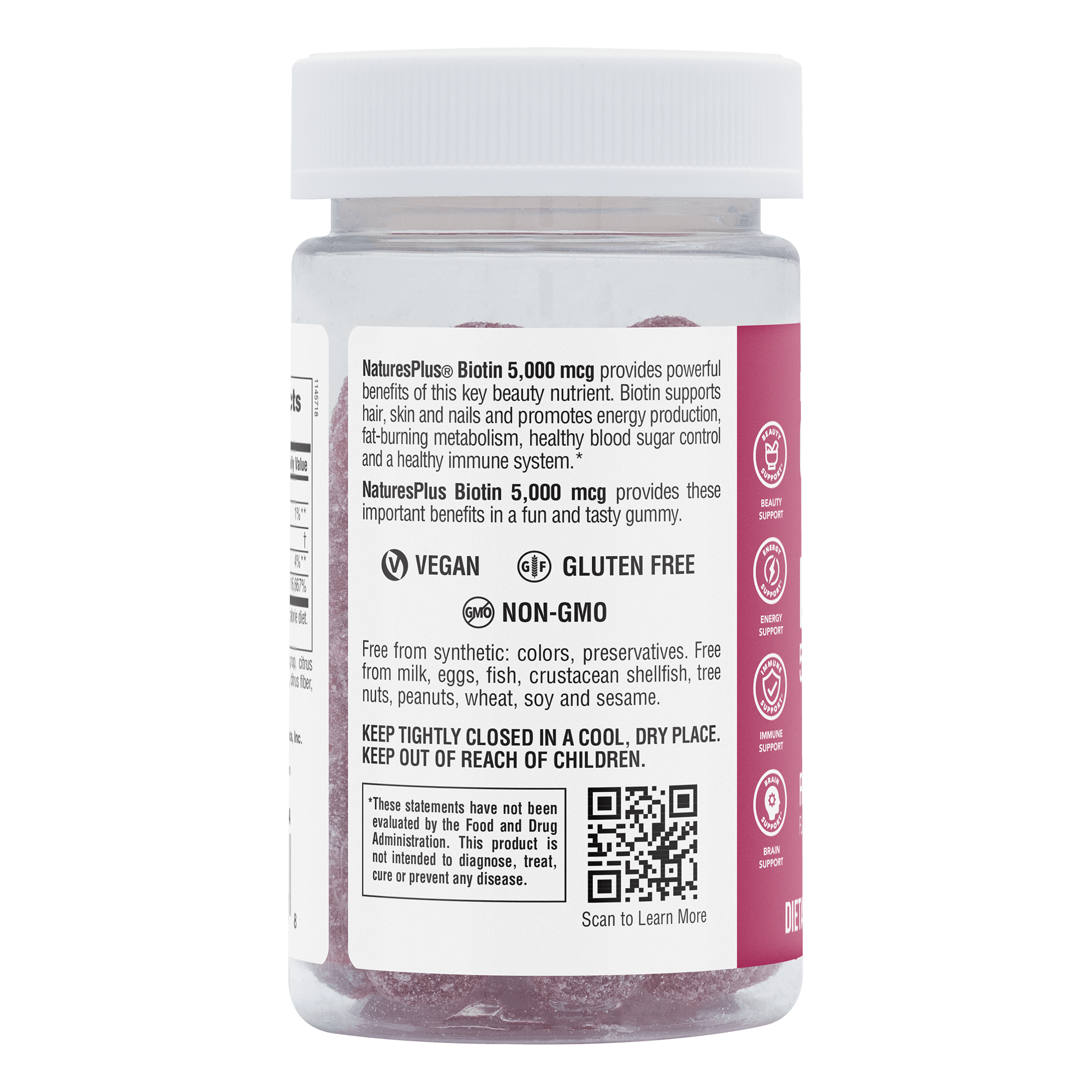 Gummies Biotin - 60 Count