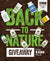 Back to Nature giveaway text overlayed with naturesplus products. 