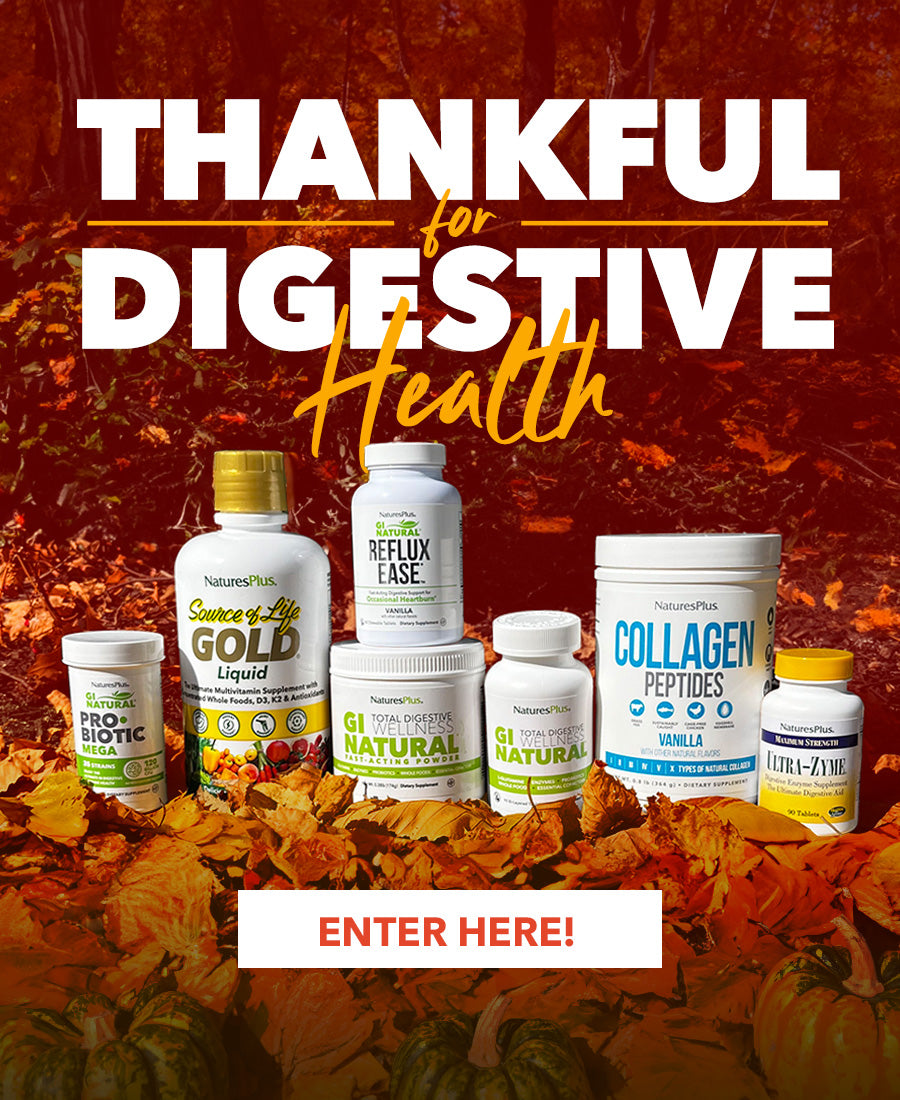 Thankful for digestive health giveaway that includes 50$ gift card 