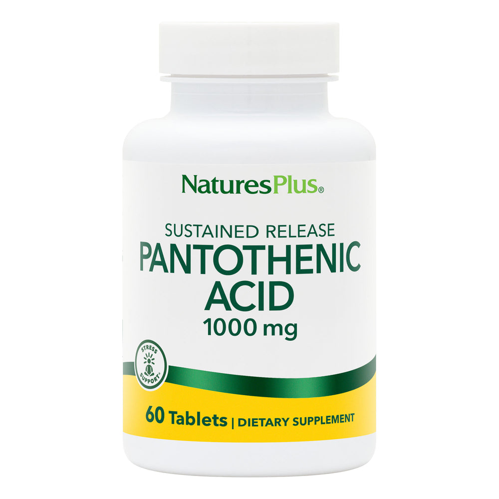 Pantothenic Acid 1000 mg Sustained Release Tablets