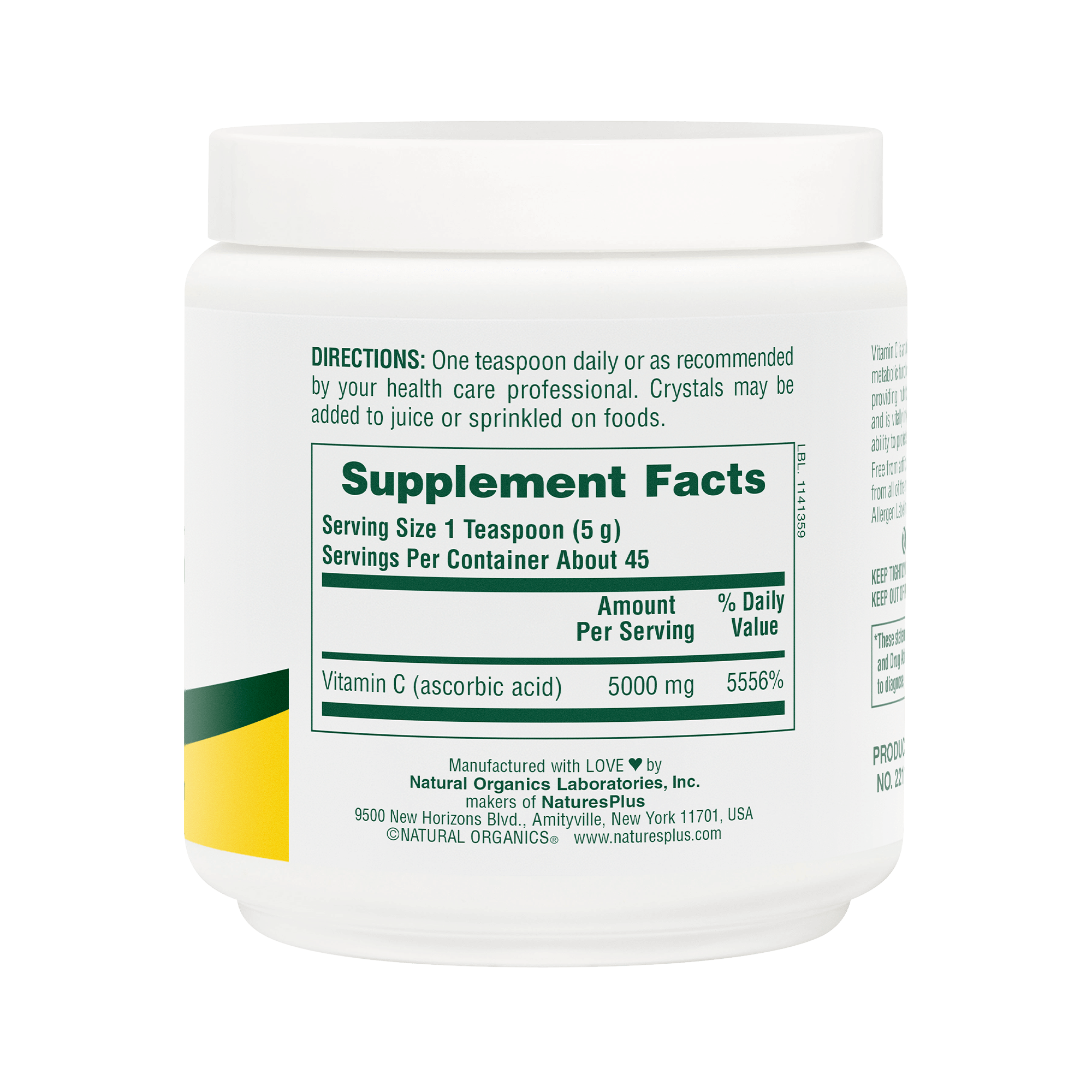 Vitamin C Micro-Crystals - 8 OZ