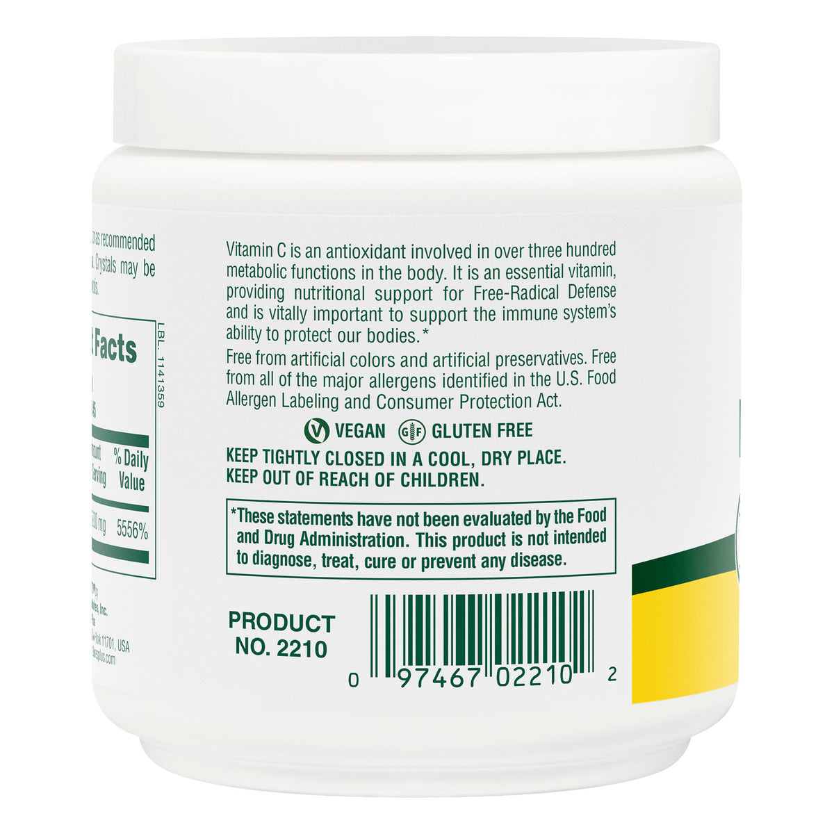 product image of Vitamin C Micro-Crystals containing 8 OZ