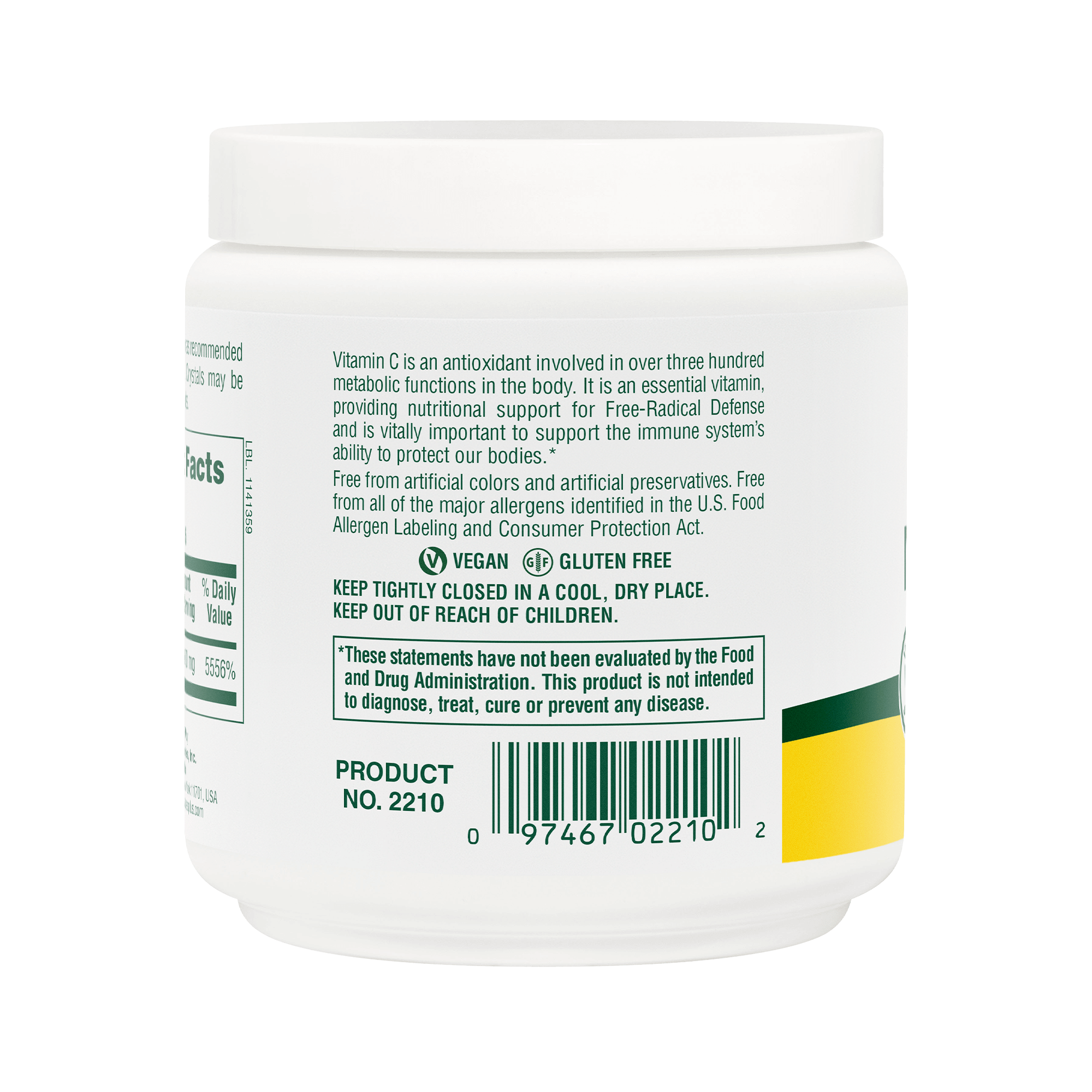 Vitamin C Micro-Crystals - 8 OZ